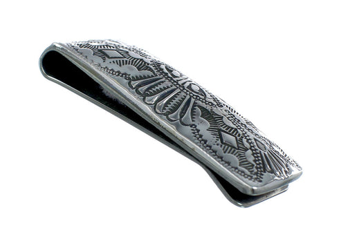 Sterling Silver Native American Money Clip SN20371